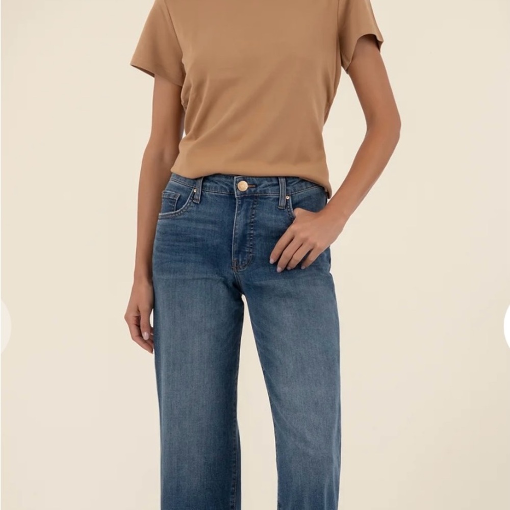 Kut from the Kloth high rise wide leg 10
